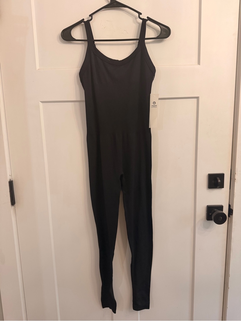 Mono B Black Jumpsuit S/M, NWT, Super cute and Super Comfy ! 🖤🖤🖤☀️🐝🖤